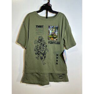 teenage mutant ninja turtles boys short sleeve & shorts set size 6